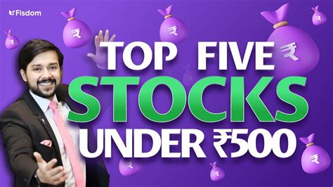 5 Best Stocks Under ₹500 in 2023 | Stocks for beginners Under ₹500 for Long-Term Growth ft ...