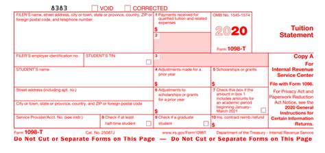 1098 T Form Printable - Printable Forms Free Online