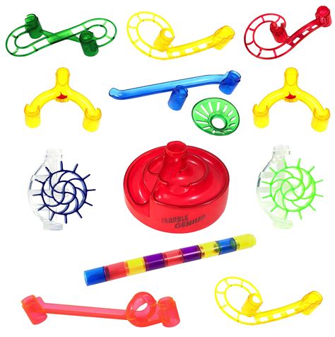 Buy Marble Genius Booster Set (Add-On Set - 20 Marbulous Marble Run Toy Pieces) Online at ...