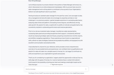 How To Write A Cover Letter With ChatGPT That Gets Calls