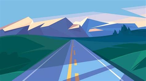 Straight Road Vector Art, Icons, and Graphics for Free Download