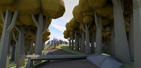 Low Poly Forest Scene on Behance