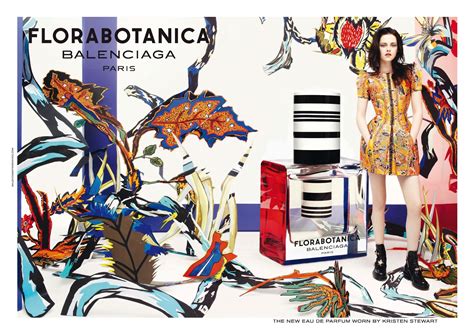 The Face of Beauty - Celebrity Fragrance: Kristen Stewart for Florabotanica Perfume By Balenciaga