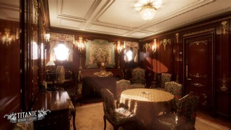 First Class Cabin on Titanic - Awesome | Titanic, Rms titanic, Cabin