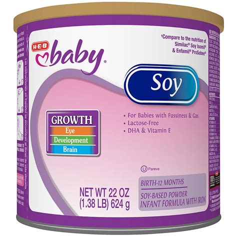 H-E-B Baby Soy-Based Powder Infant Formula - Shop Formula at H-E-B