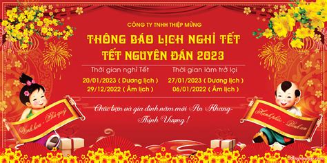 Mẫu thông báo nghỉ Tết bằng Tiếng Anh 2023 mới nhất - Học May