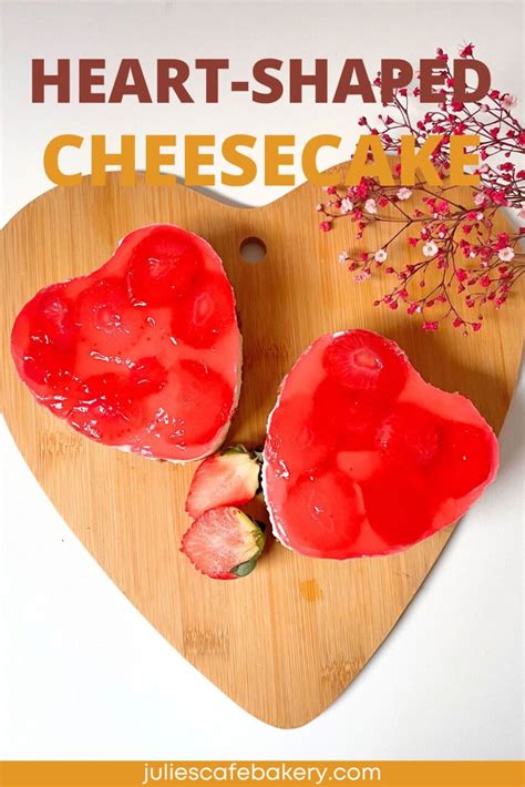 Heart-Shaped Cheesecake [Valentine's Day Recipe]