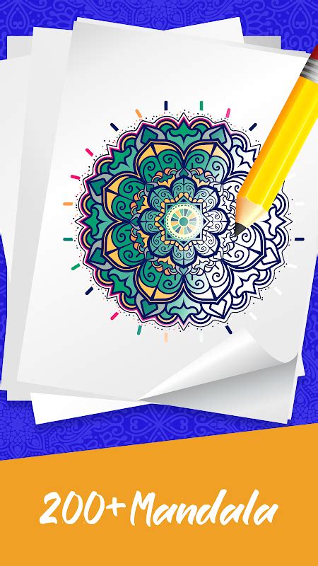 Mandala Coloring - Color by Number&Paint by Number APK for Android ...