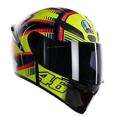 casco agv k1 top soleluna + visor de espejo + visor de humo + transparente | Motostores.it