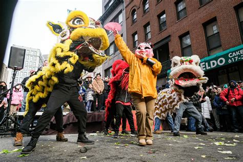 Chinese New Year Parade in Boston Chinatown - chinaculture.org