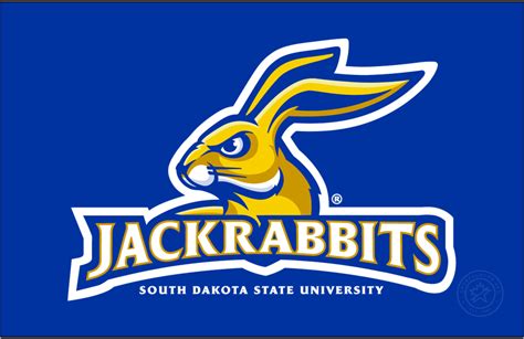 South Dakota State Jackrabbits Logo - Alt on Dark Logo - NCAA Division ...