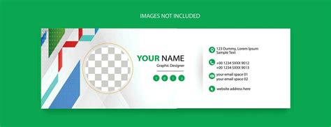 email footer template design for business promotional 25386140 Vector Art at Vecteezy