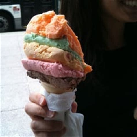 The Original Rainbow Cone - CLOSED - Ice Cream & Frozen Yogurt - The Loop - Chicago, IL ...