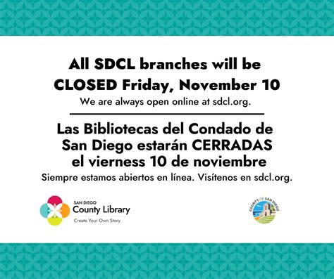 The El Cajon Library will be... - El Cajon Branch Library