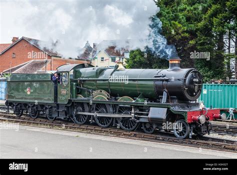 GWR Hall Class 4-6-0 4936 at Minehead, West Somerset Railway during the Autumn Gala 7 October ...