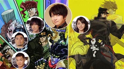 Stardust Crusaders Voice Actors Comment on JoJo Anime's 10th Anniversary