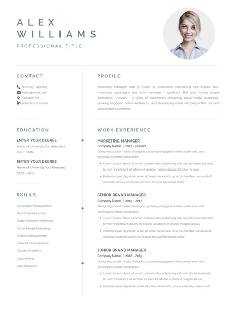 Elegant Resume Templates to Download [2024] | Resumeway