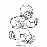 Football Coloring Pages Free Printable PDF sketch template