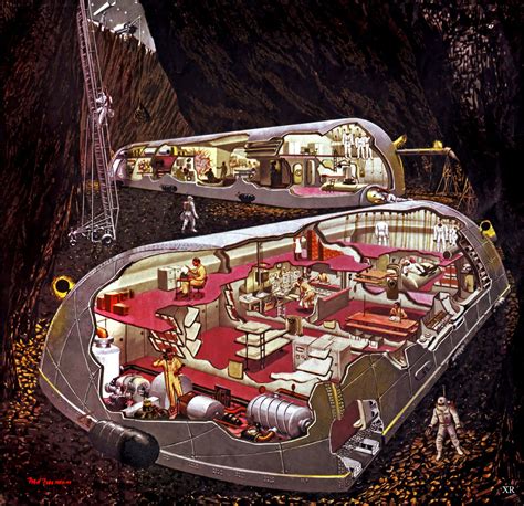 27 Cutaway Drawings That Show All the Secrets of Buildings Habitat, Underground Homes ...