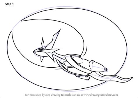 How to Draw Mega Salamence from Pokemon (Pokemon) Step by Step | DrawingTutorials101.com