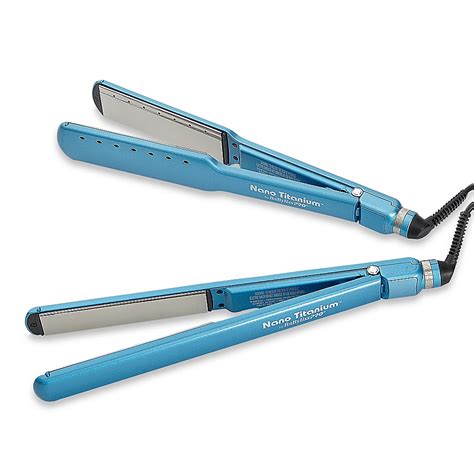 BaByliss Pro Babybliss Pro Nano 1" & 1.5 Inch Titanium Wet To Dry Flat ...