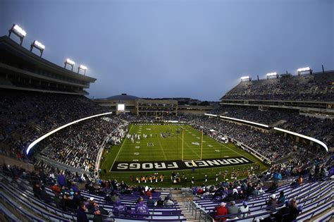 TCU Football to open stadium at 25% capacity to begin season - Frogs O' War