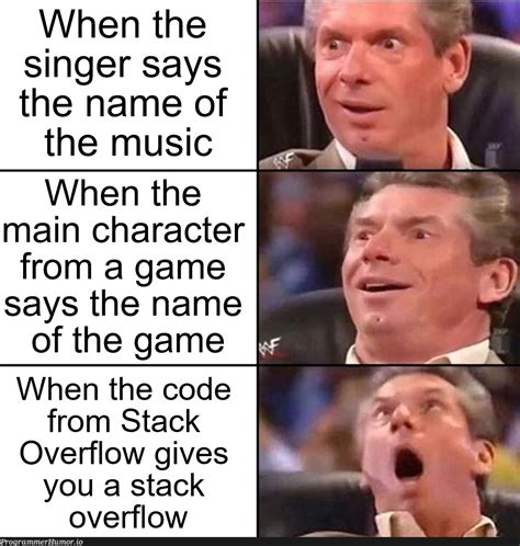 Stack Overflow – ProgrammerHumor.io