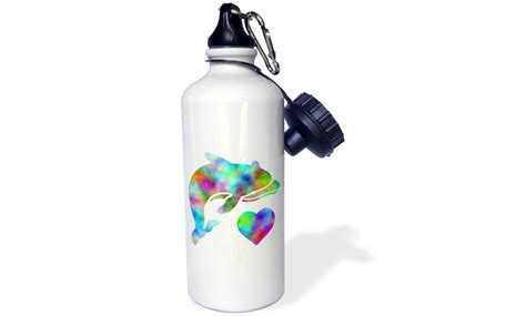 Up To 34% Off on Water Bottle Love Dolphins R... | Groupon Goods