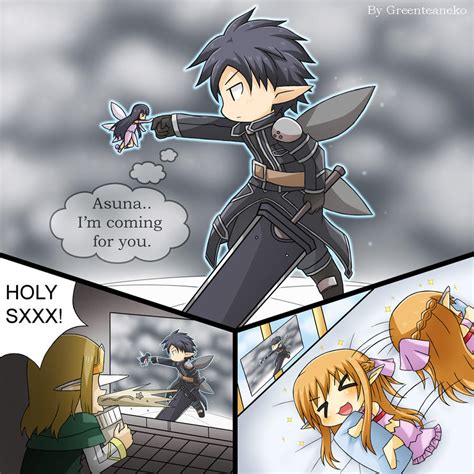 SAO fanart - episode 23 by GreenTeaNeko on DeviantArt