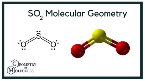 SO2 Molecular Geometry,Shape and Bond Angles (Sulfur Dioxide) | SO2 Molecular Geometry,Shape and ...