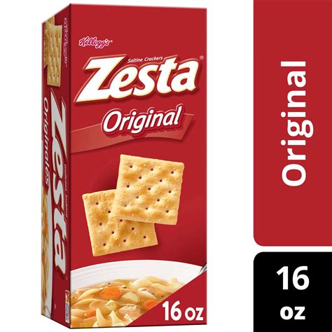 Kellogg's Zesta Original Saltine Crackers, 16 oz - Walmart.com