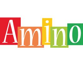 Amino Logo | Name Logo Generator - Smoothie, Summer, Birthday, Kiddo, Colors Style