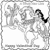 Disney Princess Valentine Coloring Pages At GetColoringscom  Free sketch template