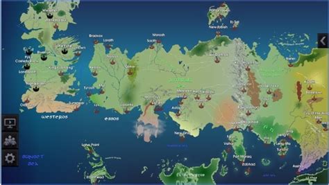 El mapa interactivo de Juego de Tronos que descubre a los verdaderos fans de la serie