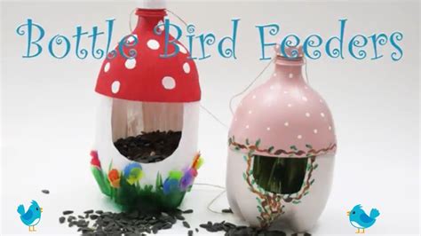 How to make a Bird Feeder out of a Recycled Plastic Bottle, Easy DIY Kids Craft ~ Hey Maaa