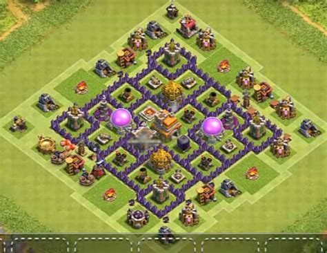 8+ Best Town Hall 7 Defense Bases 2018 | 3 Air Defense | Cocbases