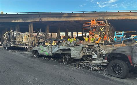 Arson determined as cause of Los Angeles freeway fire