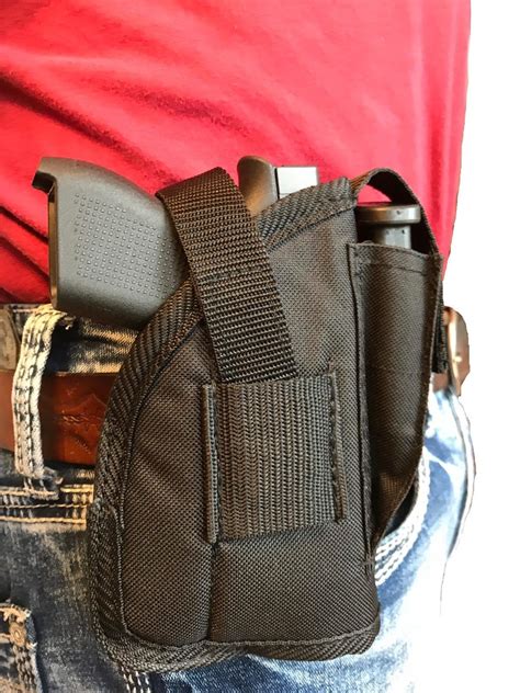 Gun Holster With Extra-Magazine holder fits Ruger SR22 With Laser - Holsters