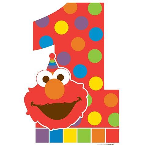 Elmo 1st Birthday Standee | Party City