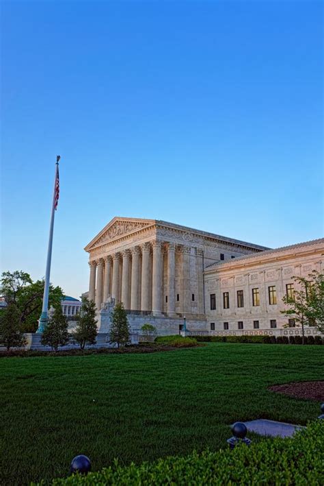 United States Supreme Court Building Stock Image - Image of ...