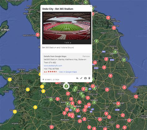 Stoke City – Bet 365 Stadium - Hoppers Guide