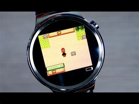 Play Pokemon on Android Smartwatch - YouTube