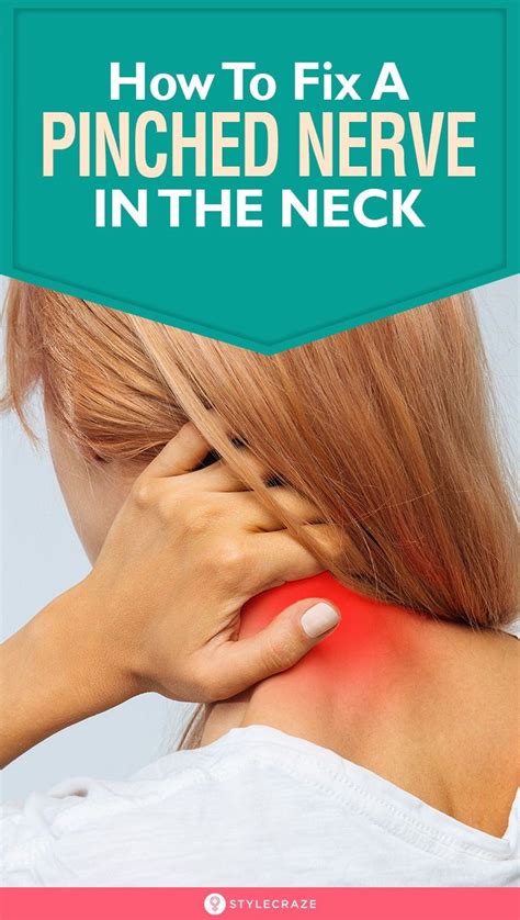 Pinched Nerve In The Neck: Causes, Symptoms, & How To Fix It | Pinched ...