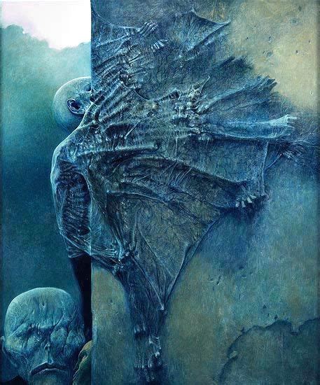 Beksinski | Creepy paintings, Zdzisław beksiński paintings, Zdzisław beksiński