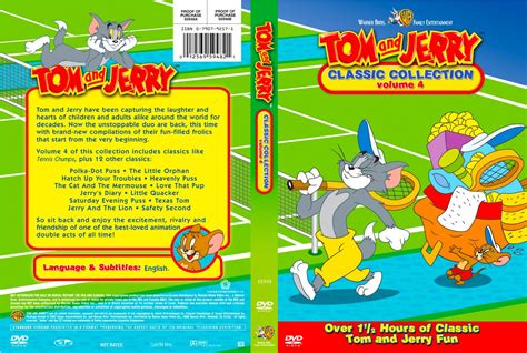 Tom And Jerry Classic Collection - Volume 04 - TV DVD Custom Covers ...