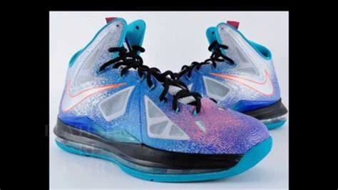 NIKE LEBRON 10 COLORWAYS - YouTube