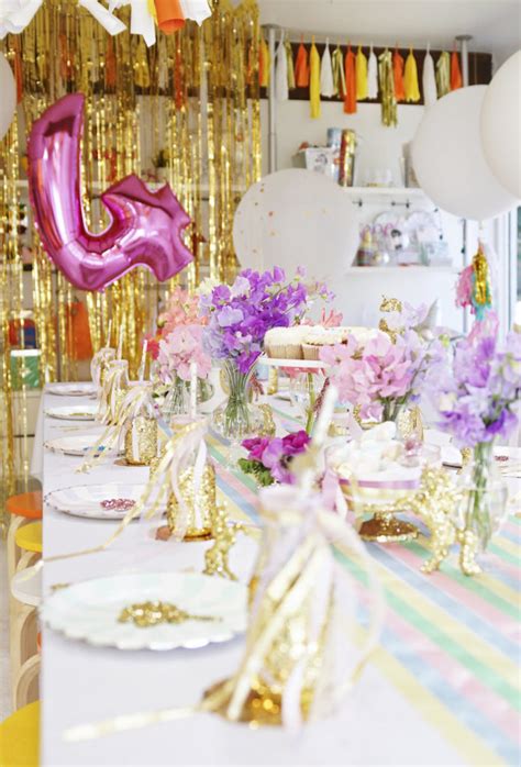 Kara's Party Ideas Magical "Magic is FOUR Real" Unicorn Birthday Party | Kara's Party Ideas