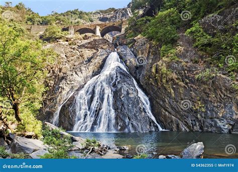 Dudhsagar Falls. Waterfall. Bhagwan Mahavir Wildlife Sanctuary. GOA ...