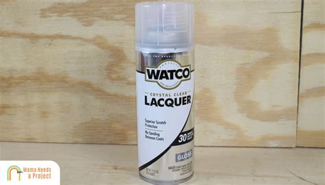 Is this the Best Spray Lacquer? ( I think so!) - Mama Needs a Project