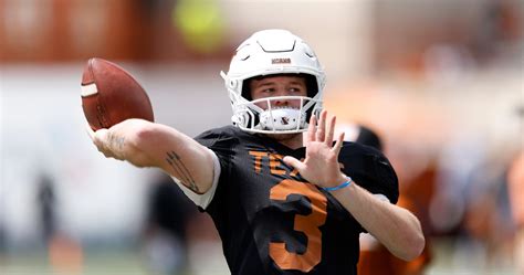 Texas' Quinn Ewers 'Pretty Clear' Starting QB over Arch Manning, Says ...